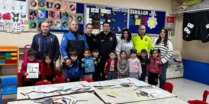 Belen'de Ilkokul öğrencilerine Trafik Eğitimi Verildi 