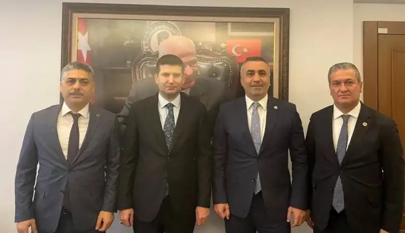 MHP Hatay Teşkilatından Ülkü Ocakları Genel Başkanı Yıldırım’a Ziyaret