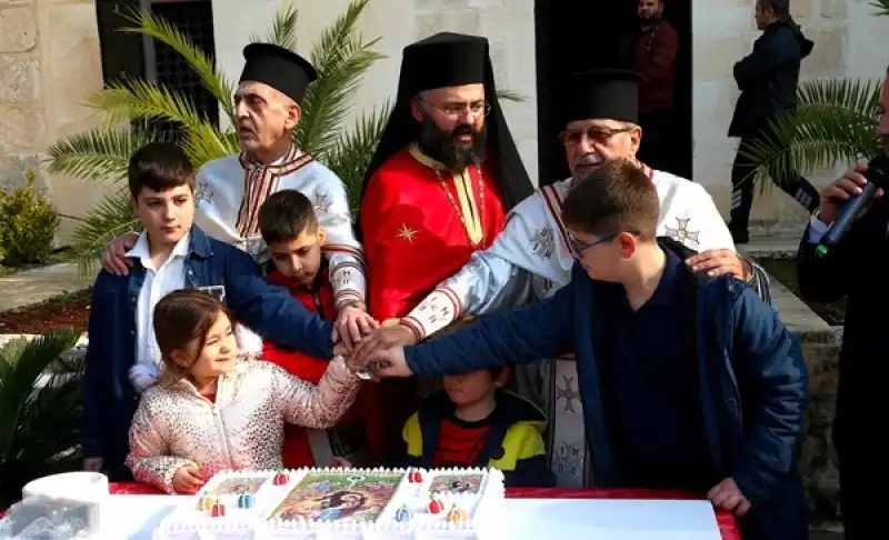 Hatay Antakya’da St. Pierre Kilisesi'nde Noel Ayini Yapıldı