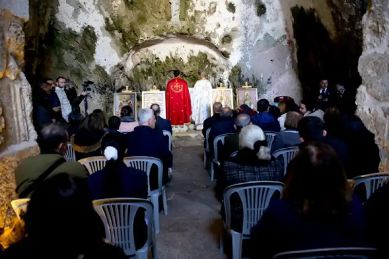 Hatay Antakya’da St. Pierre Kilisesi'nde Noel Ayini Yapıldı