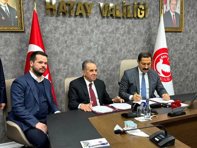 Hatay'da Hayırsever Atakaş Desteğiyle 24 Derslikli Lise Yapılacak