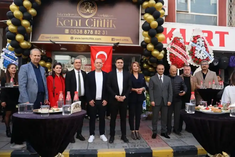 Farklı ürün Lezzetlerinin Satışa çıktığı İskenderun Kent Çiftliğin Açılışı Yapıldı. 