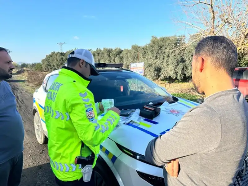 Hatay'da Polis Ekiplerince Uygulama Yapıldı