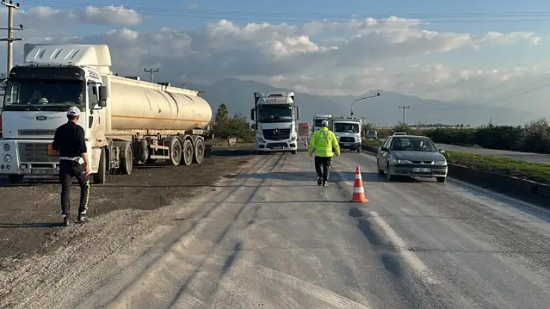 Hatay'da Polis Ekiplerince Uygulama Yapıldı