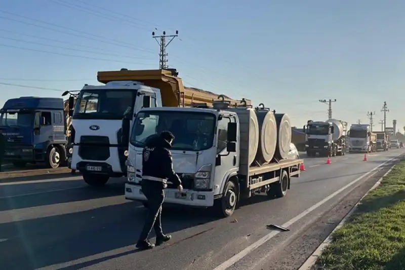 Hatay'da Kamyonun çarptığı Yaya Hayatını Kaybetti