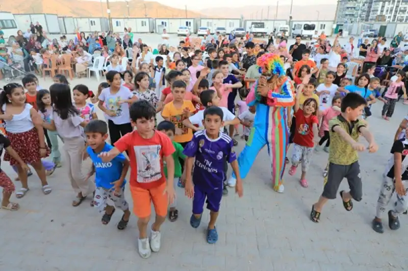 HBB, 5 Ayda 10 Bin 690 çocuğa Ulaştı Konteyner Kentlerdeki çocuklar Unutulmuyor