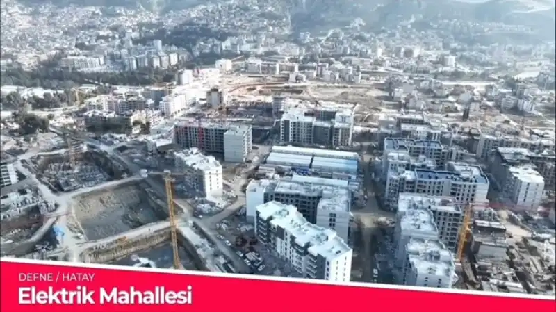 Antakya Ve Defne'de Konutlar Yükseliyor 