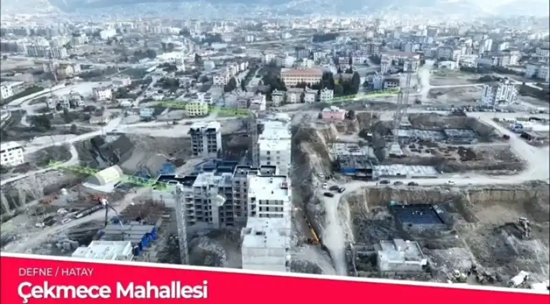 Antakya Ve Defne'de Konutlar Yükseliyor 