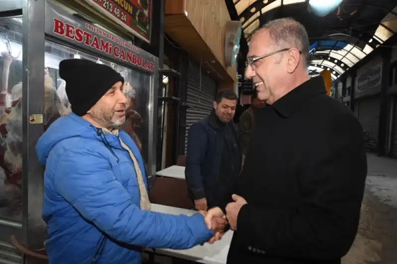 Başkanı İbrahim Naci Yapar’dan Uzun Çarşı Esnafı Ziyaretleri