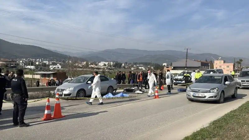 Hatay'da Otomobile çarparak çekicinin Altında Kalan Motosikletin Sürücüsü öldü 