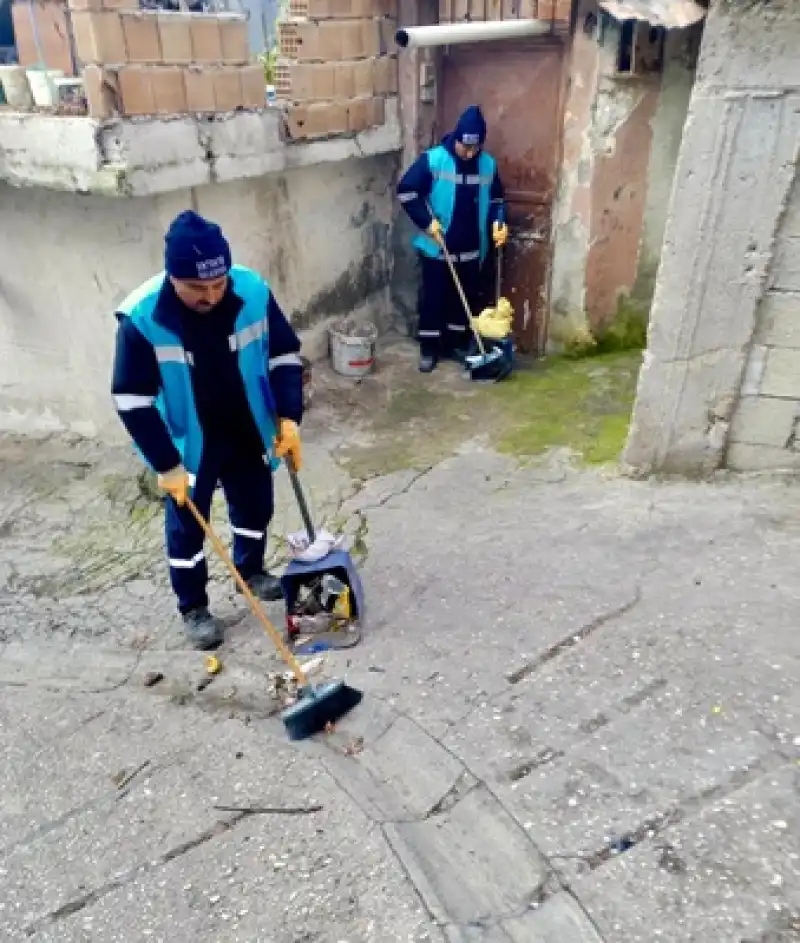 Tüm Mahallelerde Temizlik Çalışması