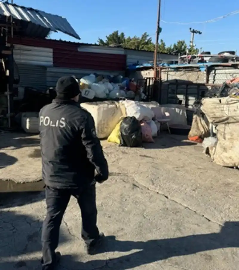 Hatay İskenderun'da Hurdacılara Yönelik Denetim Yapıldı