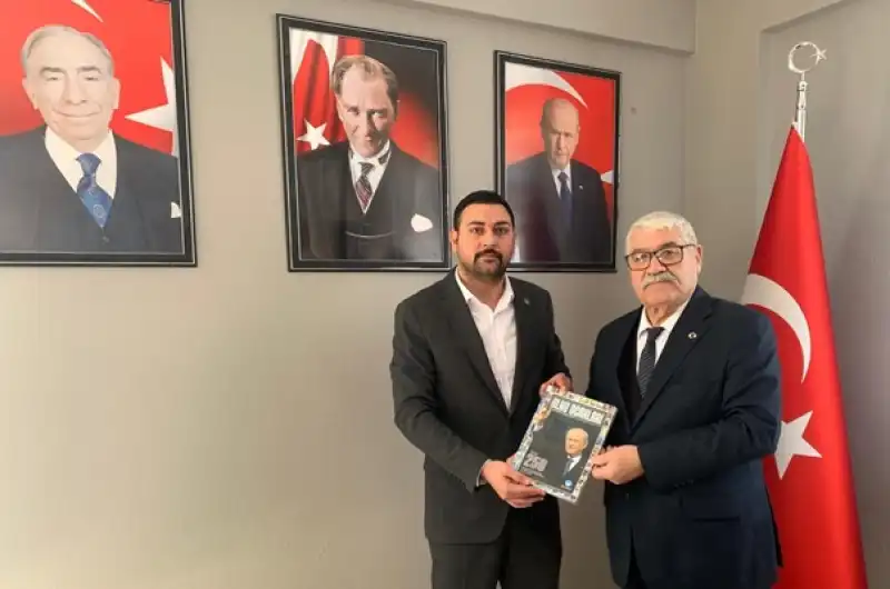 Ülkücülerden MHP Kırıkhan’a Tebrik Ziyareti