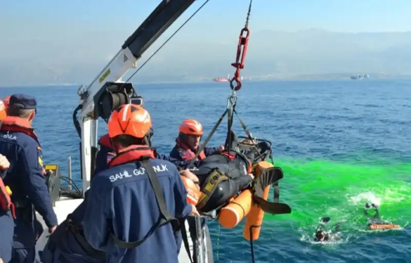 İskenderun Sahilinde 'Hasta Tahliye' Tatbikatı