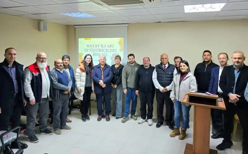 Hatay Arı Yetiştiricileri Birliği’nde Mehmet Ekici Güven Tazeledi