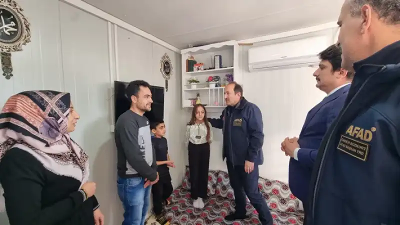 AFAD Başkanı Pehlivan Ihalesi Yapılmayan Herhangi Bir Yapı Bugün Itibarıyla Kalmadı