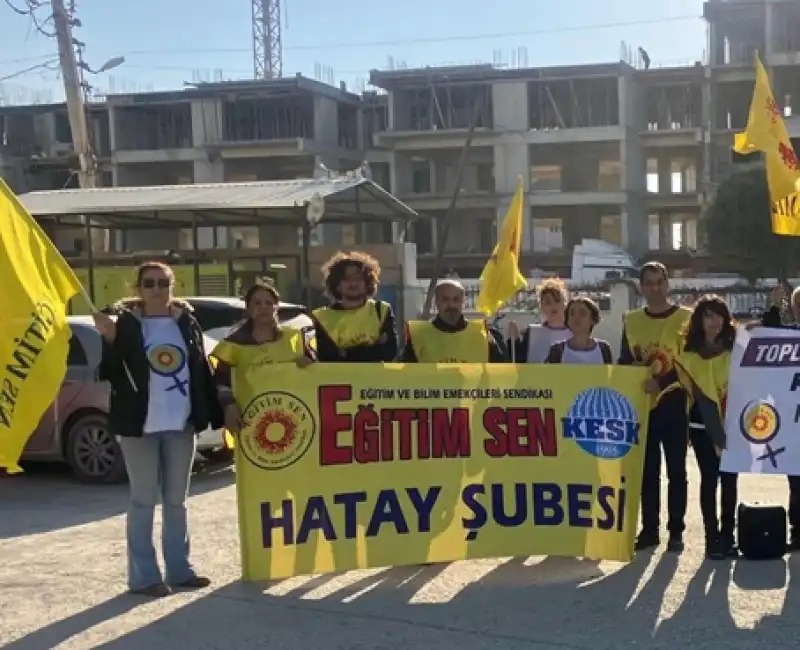 Eğitim-Sen Hatay Şube Kadın Sekreteri Elmas’tan Toplumsal Cinsiyet Eşitliği Açıklaması