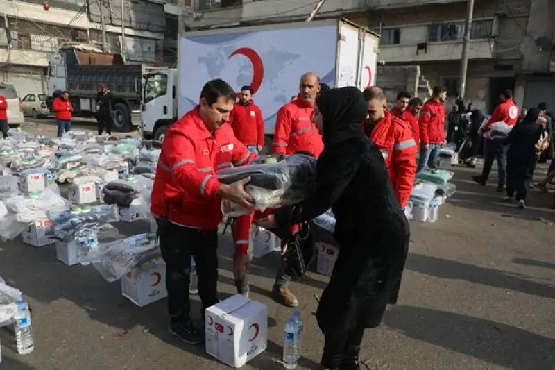 Türk Kızılay, Suriye'de Rejimin Devrilmesinin Ardından Daha çok Ihtiyaç Sahibine Ulaşıyor