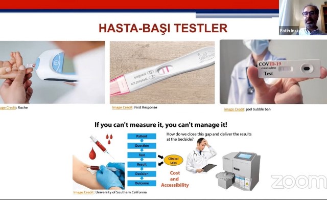 Hastabaşı Testler ve Biyosensörler konuşuldu