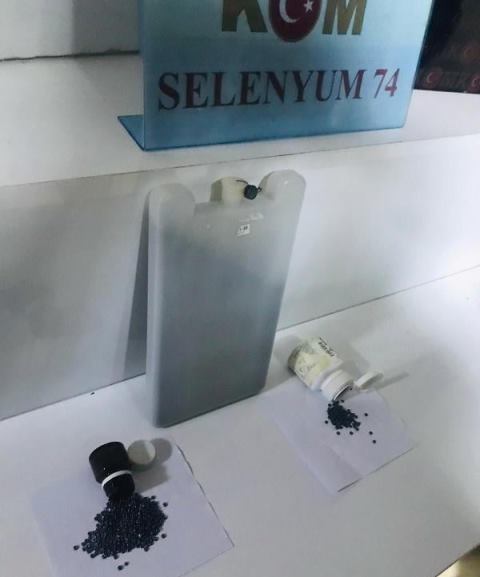 Bir Kilo 650 gram selenyum ele geçirildi