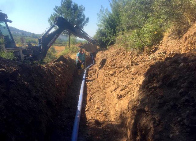 Arsuz da iki mahallenin içme suyu hattı yenilendi