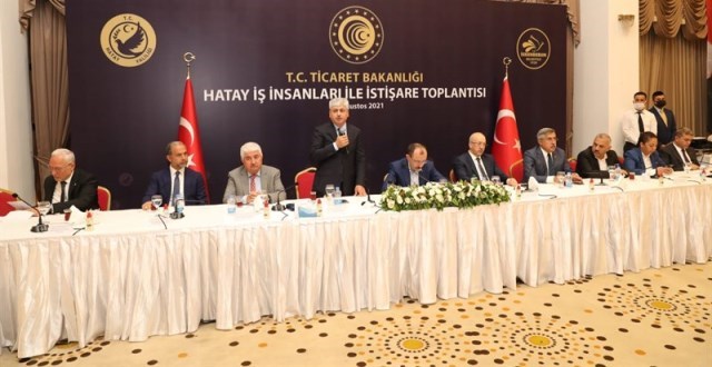 Ticaret Bakanı Muş Hatay da