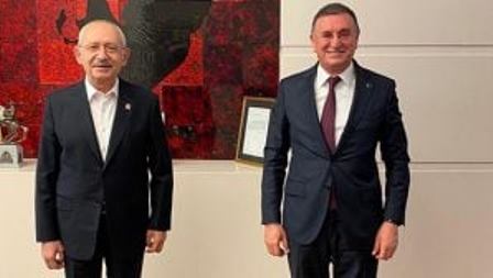 Savaş Kılıçdaroğlu ile görüştü Ankaragücü maçını izledi