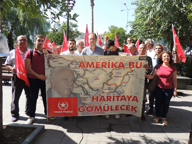 Amerika bu haritaya gömülecek