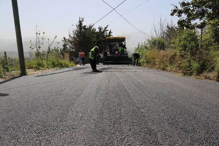 Samandağ yollarına beton asfalt 