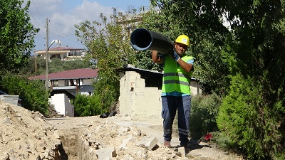 Yeni meskenlerin altyapı ihtiyacı karşılanıyor