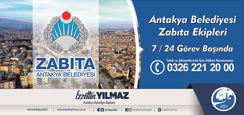 Antakya Belediyesi Zabıta ekibi bayramda teyakkuzda olacak