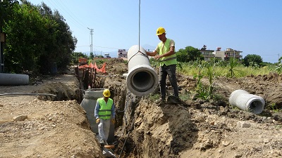 Samandağ Mağaracıkın Altyapısı Yenileniyor