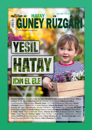 Hatay Güney Rüzgarı Dergisi'nin Ekim sayısı çıktı