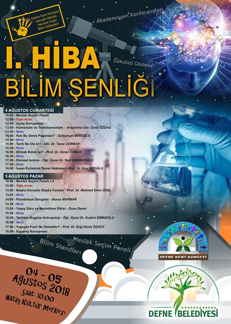 HİBA bilim şenliği başlıyor