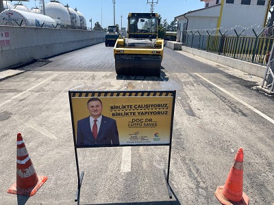 Dörtyol Yeşilköy de 3,5 km yol asfaltlandı