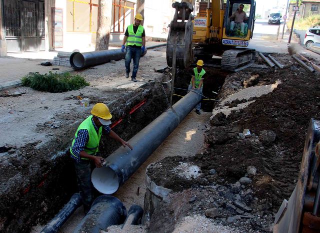 Milyonluk proje ile paslı borular bertaraf ediliyor