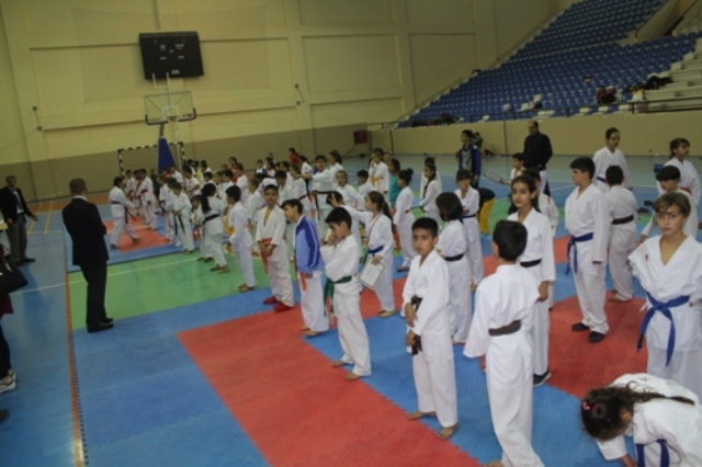 Samandağ belediyesi karate şampiyonası düzenlendi