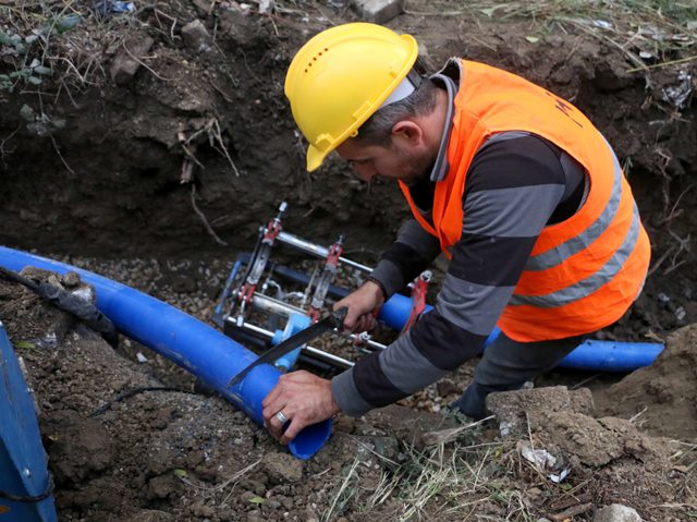 Tekebaşında içmesuyu eksikliği gideriliyor