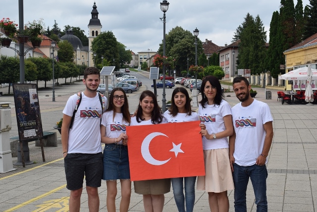 Erasmus programı kapsamında 5 Avrupa ülkesini gezdiler