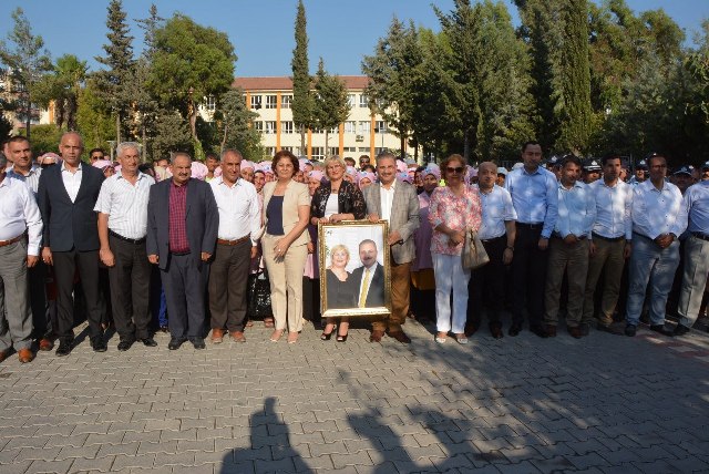 Antakya Belediyesi personeli bayramlaştı