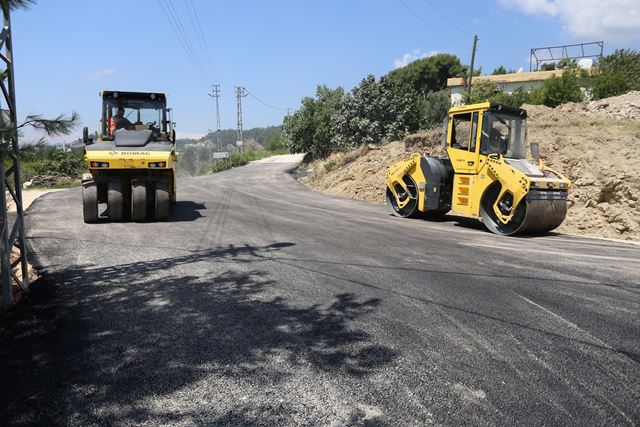 Karlısu göleti yolunda çalışmalar sürüyor