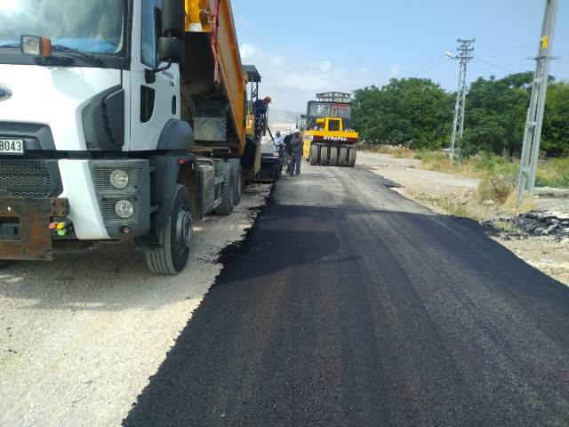 HBB Beton asfalt çalışmalarına devam ediyor