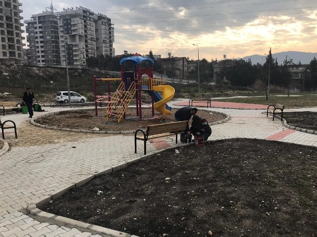 Saraykente yeni park kazandırıldı