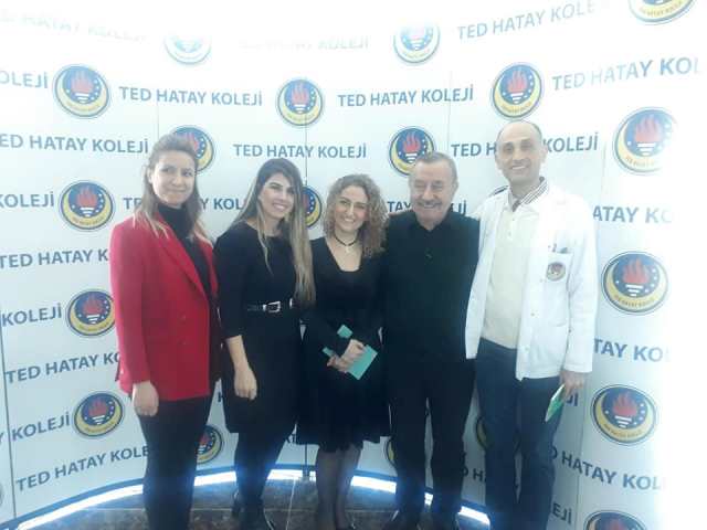 TED Hatay Koleji Şair Şükrü Erbaşı ağırladı