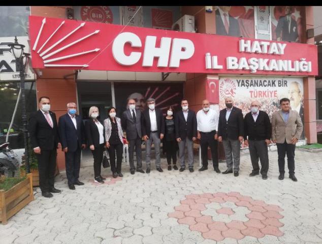 CHP İYİ Parti Hatay İl Teşkilatı'nı ağırladı 