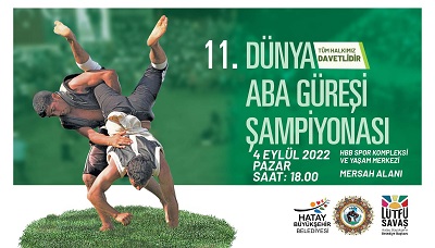 Hatay, 11. Dünya aba güreşi Şampiyonası’na hazır