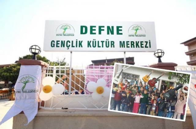 Defne Belediyesi Kütüphaneyi yakında halka açacak