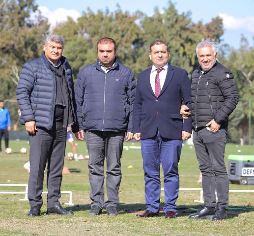 Başkan Tazearslan idmanda