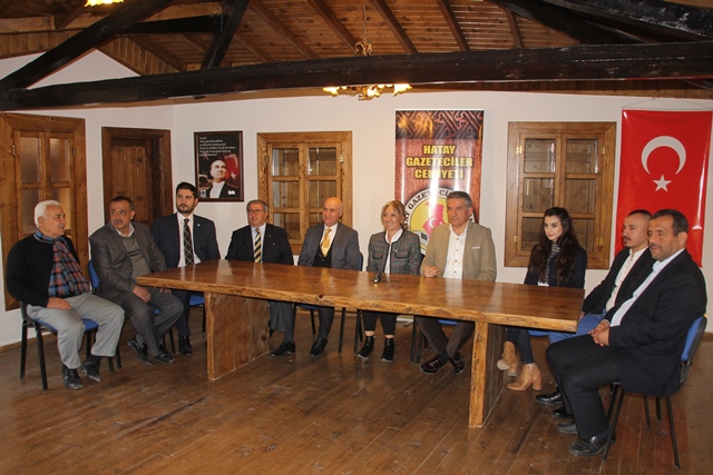 İYİ Parti Antakya İlçe Başkanlığından HGC ye ziyaret