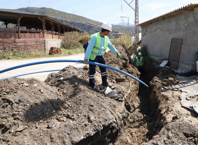 Meydan mahallesi de yeni şebekesine kavuştu